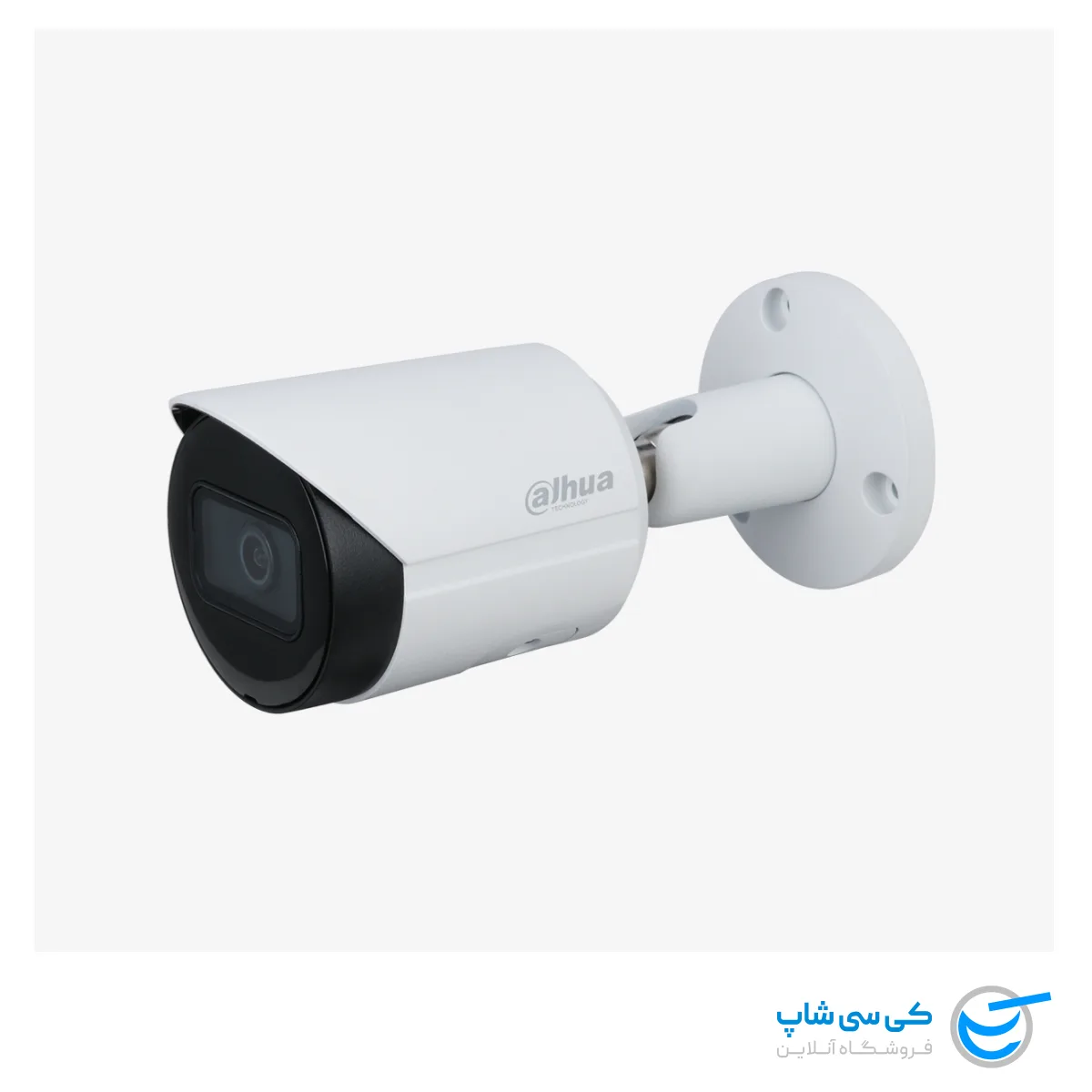 تصویر از نمای سمت راست و روبه‌روی دوربین مداربسته داهوا مدل 2431E-S-S2