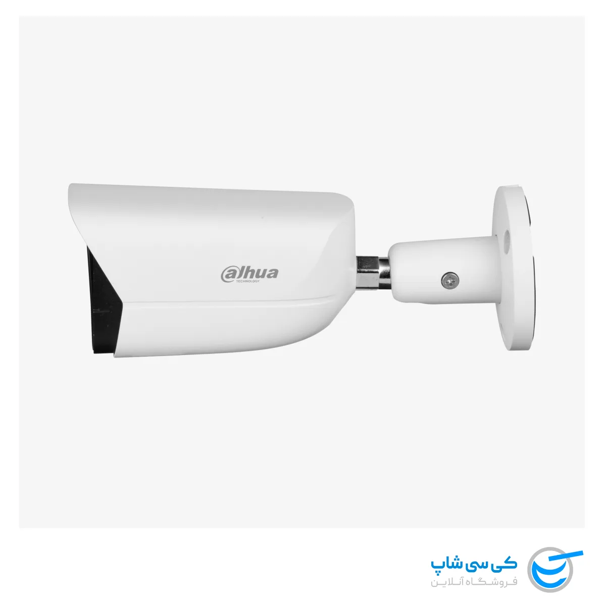 تصویر از نمای سمت راست دوربین مداربسته داهوا مدل HFW3449E-AS-LED