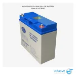 تصویر 3 بعدی از باتری 12 ولت 18 آمپر ایبیزا ویتنام