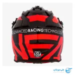 تصویر کلاه کاسکت موتور کراس اونیل سری 2 طرح Slick رنگ نارنجی و مشکی