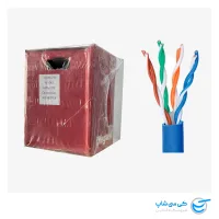 تصویر کابل شبکه لگراند Cat6 0.48 تست چنل (نمای سمت راست بسته بندی)