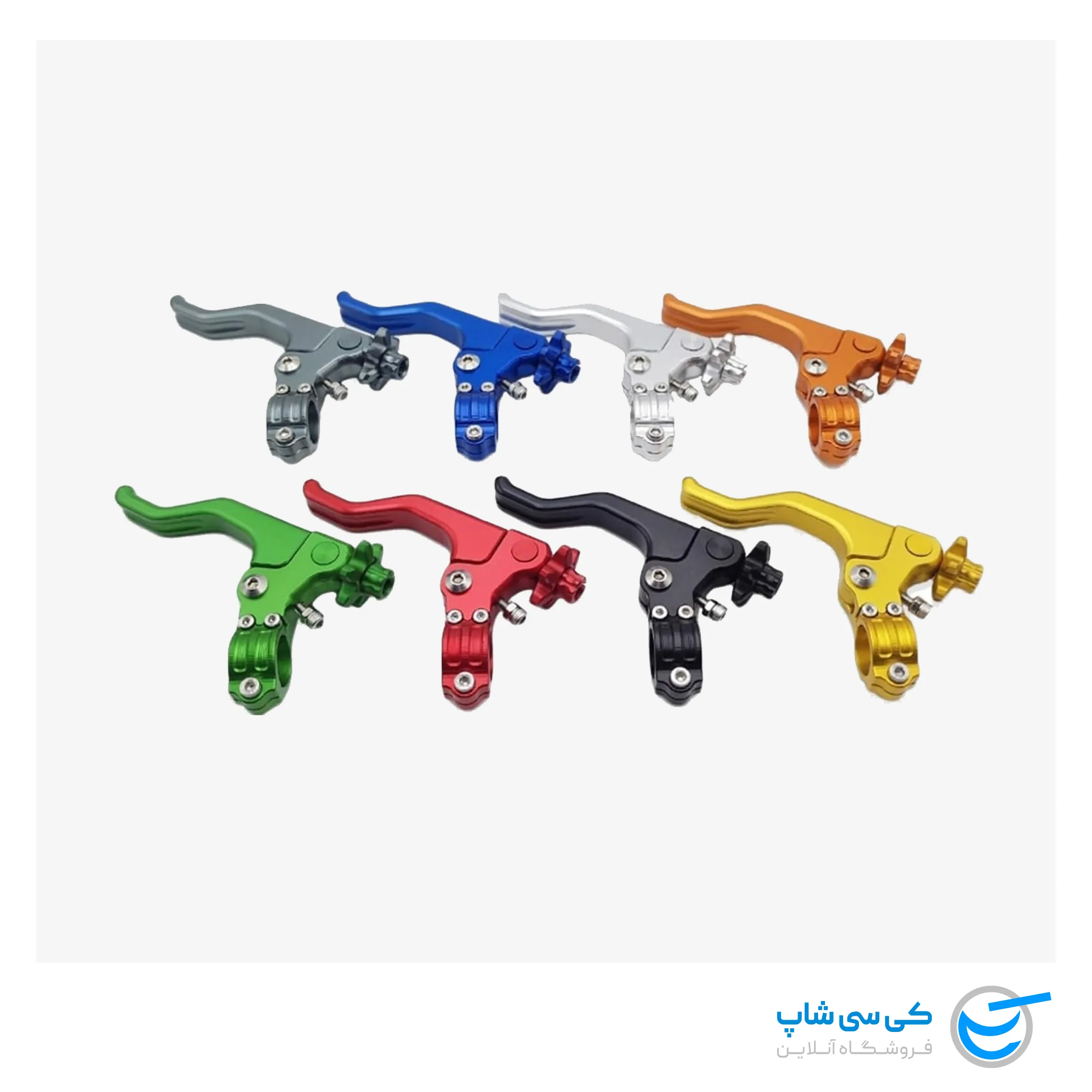 otom-universal-mx-short-stunt-clutch-lever-ucl01 کتی (دسته) کلاچ تک انگشتی موتور کراس برند OTOM - Image 1